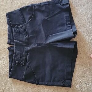 Black shorts